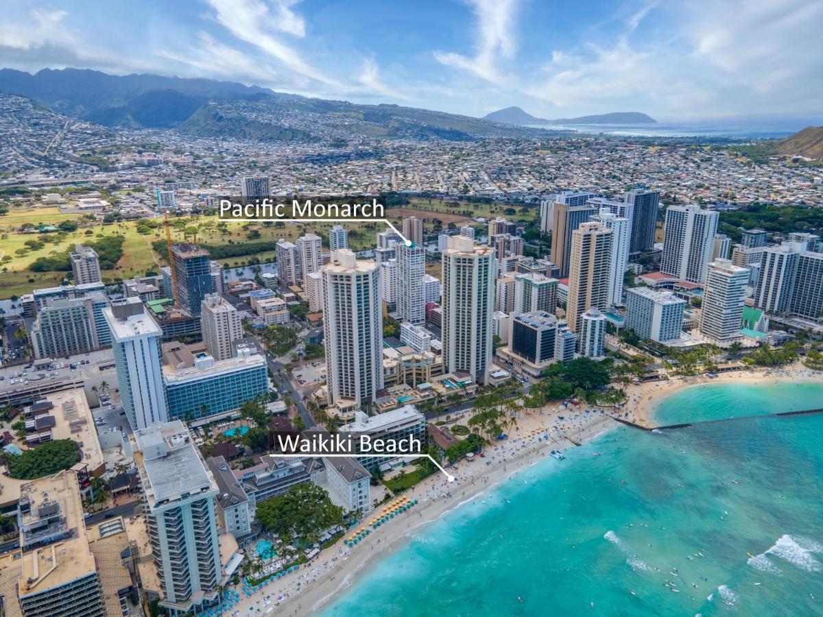 Steps To Waikiki Beach! Newly Renovated With 75" Tv Honolulu Bagian luar foto