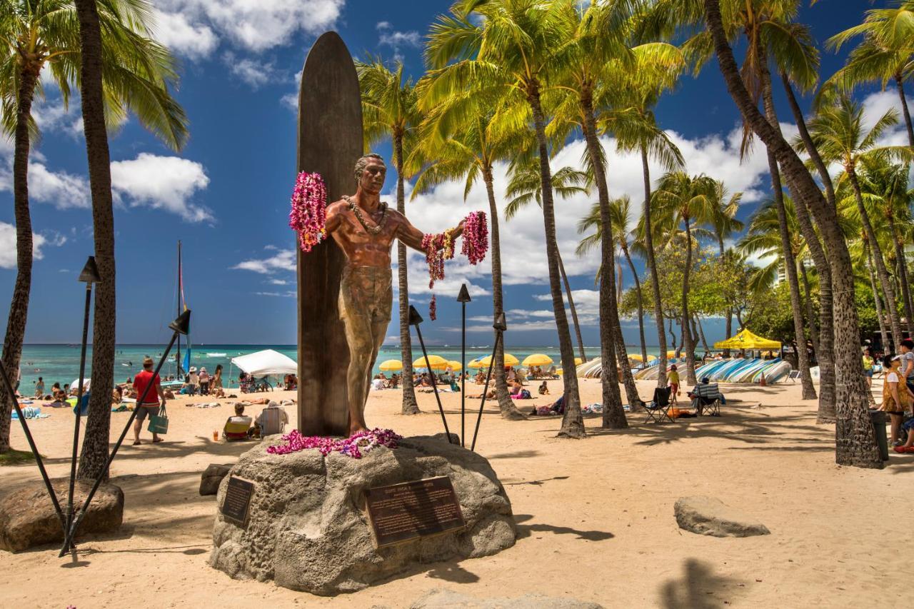 Steps To Waikiki Beach! Newly Renovated With 75" Tv Honolulu Bagian luar foto